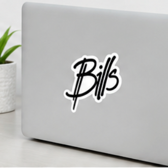 Bills Logo Sticker – 3.5