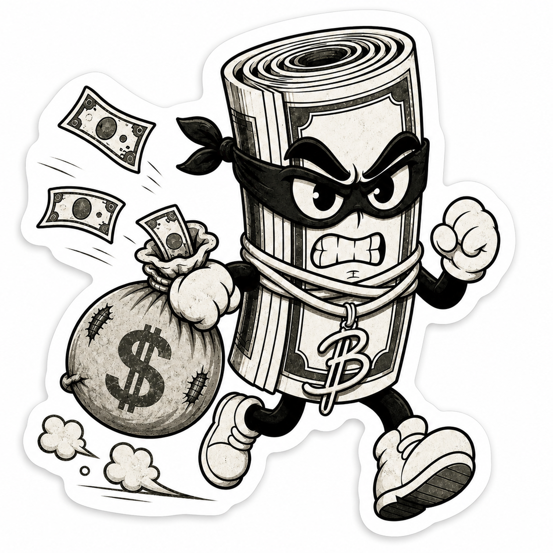 Bankroll Bandit Sticker – 3